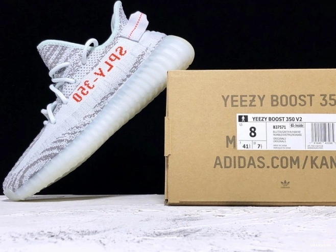 Adidas 350 Tint Blue V2 Boost Yeezy B37571 1103